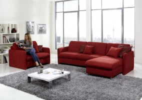 S rozkládací sedací soupravou změníte svůj obývací pokoj na menší ložnici