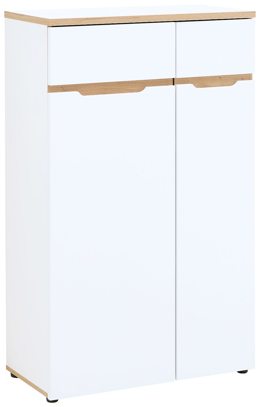 Nábytek do pracovny a kanceláře VANCOUVER WH_ kancelářská skříňka 50 35 WH 10_ rozměry š/v/h_ 75/122/38 cm_ šikmý pohled_ obr. 7 Nábytek do pracovny a kanceláře VANCOUVER WH_ kancelářská skříňka 50 35 WH 10_ rozměry š/v/h_ 75/122/38 cm_ šikmý pohled_ obr. 7