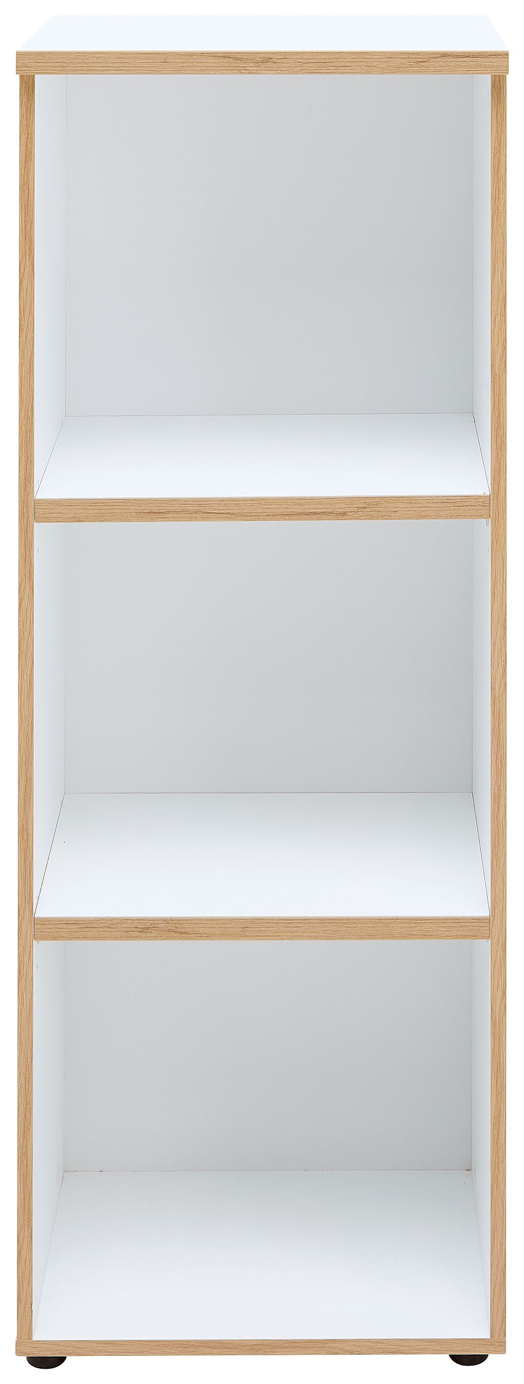 Nábytek do pracovny a kanceláře VANCOUVER WH_ regál 50 35 WH 14_ rozměry š/v/h_ 45/122/38 cm_ čelní pohled_ obr. 13 Nábytek do pracovny a kanceláře VANCOUVER WH_ regál 50 35 WH 14_ rozměry š/v/h_ 45/122/38 cm_ čelní pohled_ obr. 13