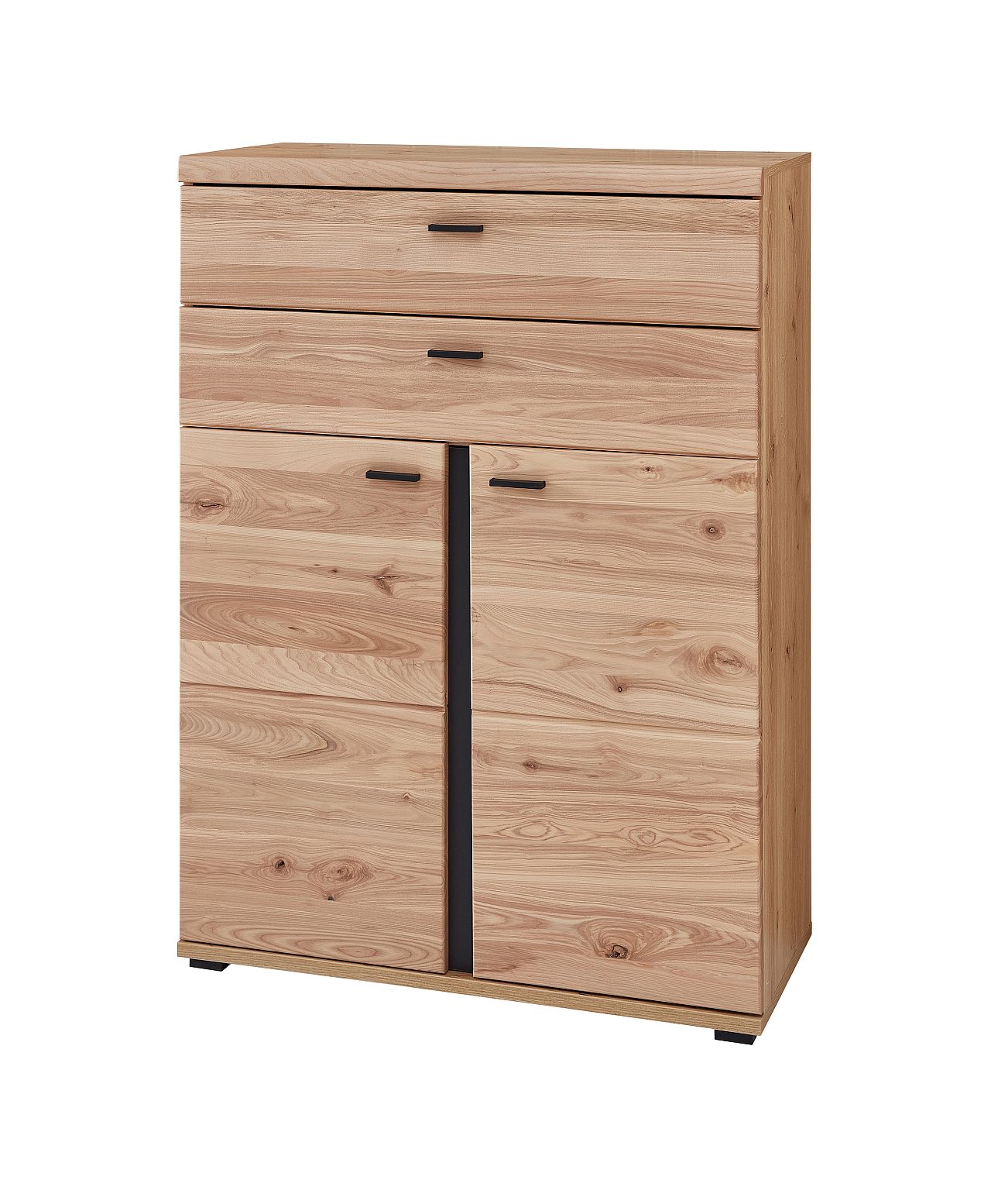 Nábytek do pracovny a kanceláře ATLANTA_ kancelářská skříňka 5X 02 HU 12_ rozměry š/v/h_ 90/124/38 cm_ boční pohled_ obr. 22 Nábytek do pracovny a kanceláře ATLANTA_ kancelářská skříňka 5X 02 HU 12_ rozměry š/v/h_ 90/124/38 cm_ boční pohled_ obr. 22