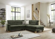 Moderní kožené rohové sedačky - model AMORA