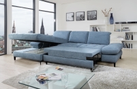 Rozkládací pohovka s úložným prostorem - model CATALINA