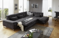 Velká rozkládací rohová sedací souprava - model ENNA