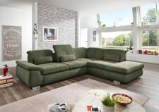 Sedací souprava PUSH_ sestava 3LST-SE-1,5STAhoR_ rozměry sestavy zleva 315 x 260 cm_ výška 85-100 cm_ nastavení hloubky sedu ve standardu_ ostatní volitelné funkce za příplatek_ v látce Nemo moos_ obr. 7 Sedací souprava PUSH_ sestava 3LST-SE-1,5STAhoR_ rozměry sestavy zleva 315 x 260 cm_ výška 85-100 cm_ nastavení hloubky sedu ve standardu_ ostatní volitelné funkce za příplatek_ v látce Nemo moos_ obr. 7