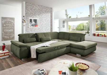 Sedací souprava PUSH_ sestava 3LST-SE-1,5STAhoR_ rozměry sestavy zleva 315 x 260 cm_ výška 85-100 cm_ nastavení hloubky sedu ve standardu_ ostatní volitelné funkce za příplatek_ v látce Nemo moos_ obr. 11