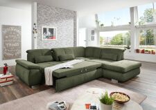 Sedací souprava PUSH_ sestava 3LST-SE-1,5STAhoR_ rozměry sestavy zleva 315 x 260 cm_ výška 85-100 cm_ nastavení hloubky sedu ve standardu_ ostatní volitelné funkce za příplatek_ v látce Nemo moos_ obr. 11 Sedací souprava PUSH_ sestava 3LST-SE-1,5STAhoR_ rozměry sestavy zleva 315 x 260 cm_ výška 85-100 cm_ nastavení hloubky sedu ve standardu_ ostatní volitelné funkce za příplatek_ v látce Nemo moos_ obr. 11