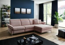 Sedací souprava ANNETTE 1074_ sestava "3sed levý-Longchair maxi pravý"_ rohové rozměry zleva 306 x 182 cm_ polohovatelné opěrky hlavy ve standardu_ ostatní volitelné funkce a příslušenství za příplatek_ v látce Donna rusty melange_ obr. 8 Sedací souprava ANNETTE 1074_ sestava "3sed levý-Longchair maxi pravý"_ rohové rozměry zleva 306 x 182 cm_ polohovatelné opěrky hlavy ve standardu_ ostatní volitelné funkce a příslušenství za příplatek_ v látce Donna rusty melange_ obr. 8