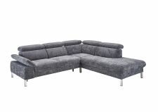 Sedací souprava MELROSE 1082_ sestava 22501 - 62005_ rohové rozměry zleva 272 x 217 cm_ polohovatelné područky_ volitelná funkce za příplatek_ v látce Famous anthrazit_ foto schéma_ obr. 7