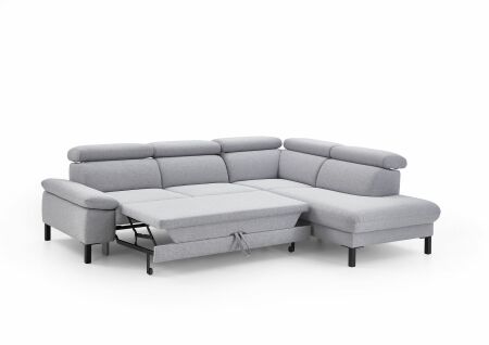 Sedací souprava MELROSE 1082_ sestava 22501 - 62005_ rohové rozměry zleva 272 x 217 cm_ výklopné lůžko_ volitelná funkce za příplatek_ v látce Melrose platin_ foto schéma_ obr. 13