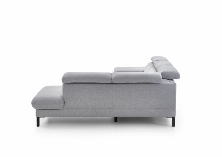 Sedací souprava MELROSE 1082_ sestava 22501 - 62005_ rohové rozměry zleva 272 x 217 cm_ zadní boční pohled_ v látce Melrose platin_ foto schéma_ obr. 18