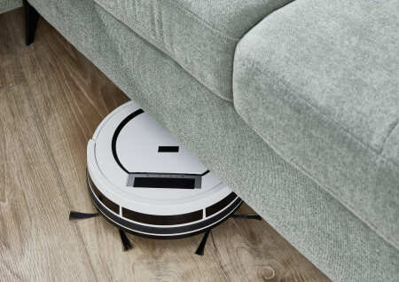 Sedací souprava FLOOR_ výška volného prostoru pod sedací soupravou je ideální k použití robotického vysavače_ obr. 20