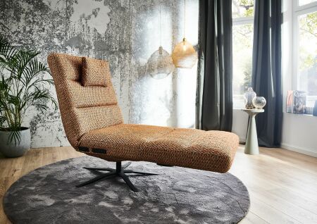 Relaxační lehátko TIFFANY 9801 s motorovým polohováním_ plocha na ležení 82 x 206 cm_ "zátylkový" polštářek za příplatek_ v látce Vita orange (skup. 4)_ obr. 5