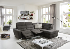 Sedací souprava REGIS_ sestava 2,5L - 1KOGR_ rozměry sestavy zleva 269 x 200 cm_ volitelné funkce a polštáře za příplatek_ v látce Feeling anthrazit_ obr. 12 Sedací souprava REGIS_ sestava 2,5L - 1KOGR_ rozměry sestavy zleva 269 x 200 cm_ volitelné funkce a polštáře za příplatek_ v látce Feeling anthrazit_ obr. 12