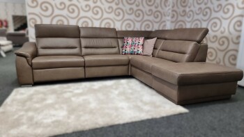 Kožená sedací souprava COMET_ sleva 50% 