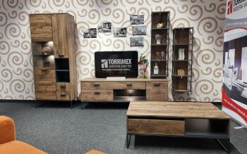 Obývací stěna RICHMOND + konf. stůl_ sleva 40% 