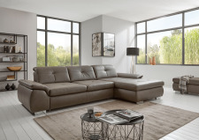 Sedací souprava PUSH_ sestava 3LST-CanRST_ rozměry sestavy zleva 315 x 195 cm_ výška 85-100 cm_ nastavení hloubky sedu ve standardu_ v kůži Vivre greystone_ obr. 10 Sedací souprava PUSH_ sestava 3LST-CanRST_ rozměry sestavy zleva 315 x 195 cm_ výška 85-100 cm_ nastavení hloubky sedu ve standardu_ v kůži Vivre greystone_ obr. 10