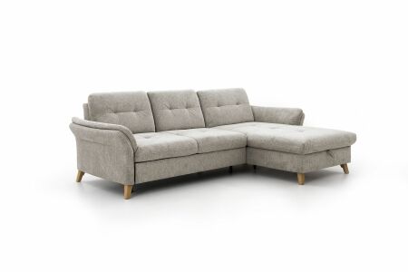 Sedací souprava STOCKHOLM_ sestava 7380 "2,5sed-Longchair pravý"_ rohové rozměry zleva 268 x 176 cm_ regulace hloubky sedu u 2,5-sedu ve standardu_ v látce Orlean taupe (skup. Basic)_ obr. 6