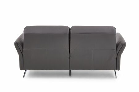 Model ESPERANZA 5031_ ukázka 2,5sedu s příplatkovou motorickou funkcí RELAX_ v kůži Softline fango (skup. C/D)_ zadní pohled_ záda v kůži za příplatek_ obr. 15