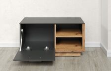 Předsíňový nábytek SYDNEY_ lavice 2134-310-84_ š/v/h_ 90/48/40 cm_  otevřená_ obr. 9