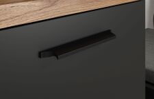 Předsíňový nábytek SYDNEY_ detail provedení_ anthrazit / dub_ obr. 2