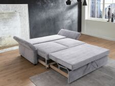 Rozkládací pohovka MULTIFLEXX PLUS_ typ 2214_BETT.E_ područka 3 - polohovatelná_ nohy dřevěné černé_ plocha na spaní 140 x 205 cm_ obr. 3