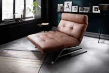Relaxační lehátko RIMOLA 2.0 MAXI s motorovým polohováním_ plocha na ležení 120 x 198 cm_ v kůži Mercury brandy  (skup. J)_ obr. 2