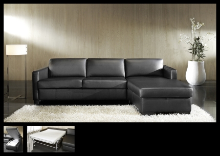 Sedací souprava ALL ROUND_sestava 3ALBett-LARF_područka SLIM_v látce Zappa nero