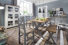 Obývací a jídelní nábytek ANTIC grey v kombinací s ANTIC white v interieru_obr. 2 Obývací a jídelní nábytek ANTIC grey v kombinací s ANTIC white v interieru_obr. 2