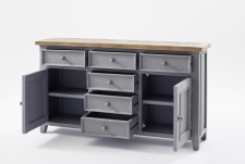 Obývací a jídelní nábytek ANTIC grey_komoda typ 01_otevřená_obr. 20 Obývací a jídelní nábytek ANTIC grey_komoda typ 01_otevřená_obr. 20
