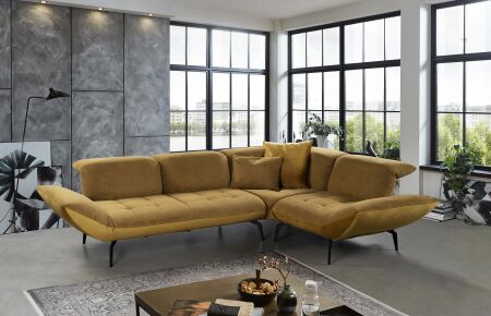 Sedací souprava AROLLA_ sestava 5367_ dvoubarevné provedení_ v látce Paris gelb a Riviera gold _ obr. 14