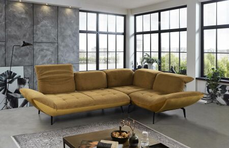 Sedací souprava AROLLA_ sestava 5367_ dvoubarevné provedení_ v látce Paris gelb a Riviera gold _ obr. 17