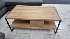 Obývací stěna CESENA_ dub bianco_ rozměry š/v/h: 110/ 45/ 65 cm_ aplikace "Hirnholz" na dvířkách_ foto prodejna_ obr. 8