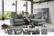 Sedací souprava CALETTA_ sestava LALLKS2,5ALST_KSL1PXKOKRKSR_ v látce Belle steel_ foto s náhledy_ obr. 01