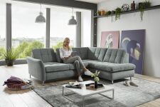 Sedací souprava CALETTA_ sestava LALLKS2,5ALST_KSL1PXKOKRKSR_ v látce Belle steel_ bez opěrek hlavy_ obr. 04