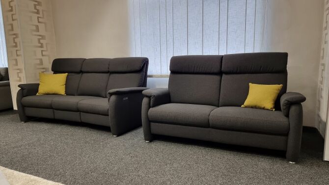 Sedac souprava MAESTRA 3600_ sestava Sofa "Cinema" + 2,5sed_ foto prodejna_ obr. 1