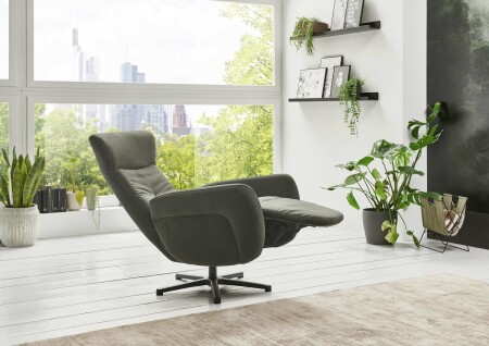 Relaxační křeslo COMFORT-FLEXX_ konfigurace A1_1DRF-V_ v látce Salsa olive_ obr. 20