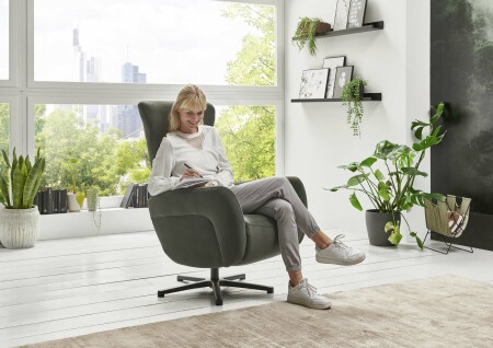 Relaxační křeslo COMFORT-FLEXX_ konfigurace A1_1DRF-V_ v látce Salsa olive_ obr. 21