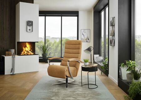 Relaxační křeslo COMFORT-FLEXX_ konfigurace C3_1DRFV_ v látce Calido sun_ obr. 24