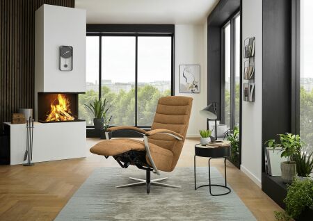Relaxační křeslo COMFORT-FLEXX_ konfigurace C3_1DRFV_ v látce Calido sun_ obr. 25