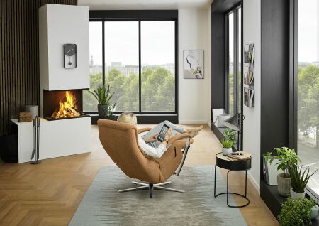 Relaxační křeslo COMFORT-FLEXX_ konfigurace C3_1DRFV_ v látce Calido sun_ obr. 29