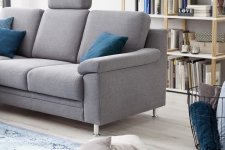 Sedac souprava CORA 1050_sestava Longchair-2sed_v ltce Smart silver_detail_obr. 9