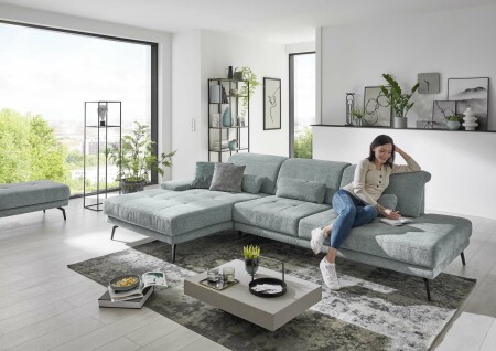 Sedac souprava COSTA_ sestava CanGXMoLKV_3DAhoRSTKV_ rohov rozmry zleva 190 x 328 cm_ vka 82-100 cm_ v ltce Famosa ocean_ obr. 5