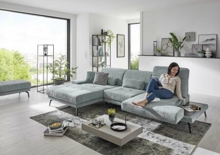 Sedac souprava COSTA_ sestava CanGXMoLKV_3DAhoRSTKV_ rohov rozmry zleva 190 x 328 cm_ vka 82-100 cm_ v ltce Famosa ocean_ obr. 6