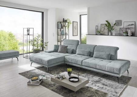 Sedac souprava COSTA_ sestava CanGXMoLKV_3DAhoRSTKV_ rohov rozmry zleva 190 x 328 cm_ vka 82-100 cm_ polohovateln oprky hlavy_ v ltce Famosa ocean_ obr. 12