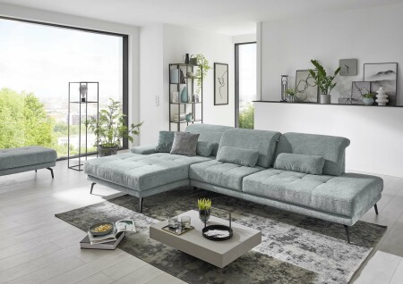Sedac souprava COSTA_ sestava CanGXMoLKV_3DAhoRSTKV_ rohov rozmry zleva 190 x 328 cm_ vka 82-100 cm_ polohovateln zdov opradlo - regulace hloubky sedu_ v ltce Famosa ocean_ obr. 14