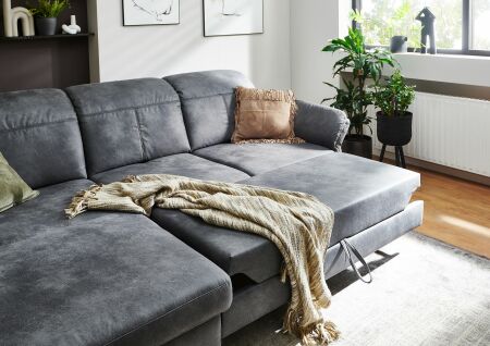 Sedací souprava COURTNEY 1212_ sestava LALmaxi-2,5AR_ volitelnáfunkce na spaní - výklopné lůžko_ v látce Savanna grey_ obr. 12