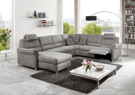 Sedac souprava DAKOTA_ sestava CanMoL_2,5EL_RERR_WA1L2,5RWFAR_ rohov rozmry zleva 173 x 330 x 262 cm_ vka 89/92 cm_ vka s oprkou hlavy 109-112 cm_ v ltce Ledaro-alu_ voliteln funkce za pplatek_ obr. 17