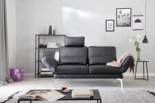 Sedací souprava ENJOY_ 2-sed (varianta 21)_ š/ v/ h: 192/ 82/ 93 cm_ výška s opěrkou hlavy 102 cm_ v kůži Torero nero_ obr. 14 Sedací souprava ENJOY_ 2-sed (varianta 21)_ š/ v/ h: 192/ 82/ 93 cm_ výška s opěrkou hlavy 102 cm_ v kůži Torero nero_ obr. 14