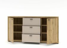 Nábytek do obývacího pokoje ANCOS II._ sideboard 40 E8 RM 20_ rozměry š/v/h_ 170/86/49 cm_ otevřená_ obr. 10