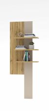 Nábytek do obývacího pokoje ANCOS II._ závěsný stěnový panel _ rozměry š/v/h_ 70/181/24 cm_ čelní pohled_ foto s dekorací_ obr. 7